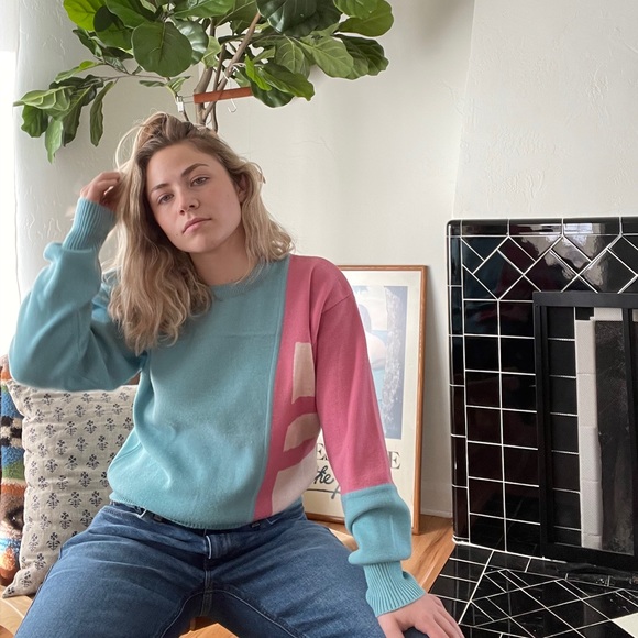 100% Wool 80’s Sweater - Picture 6 of 7